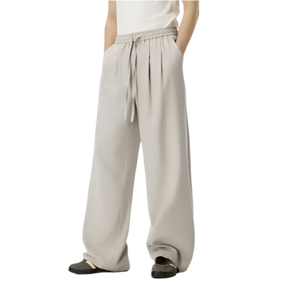 Straight-Leg Linen Pants