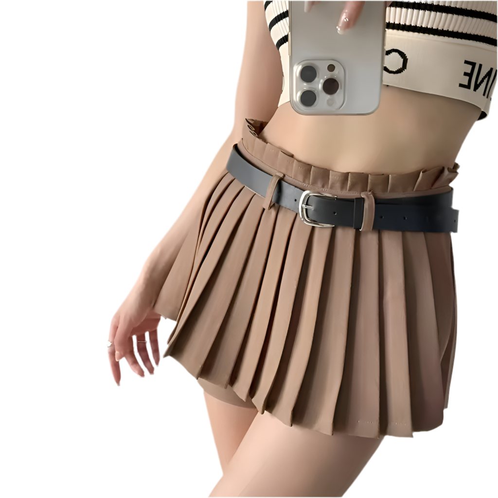 Pleated Tennis Skirt w/ Shorts