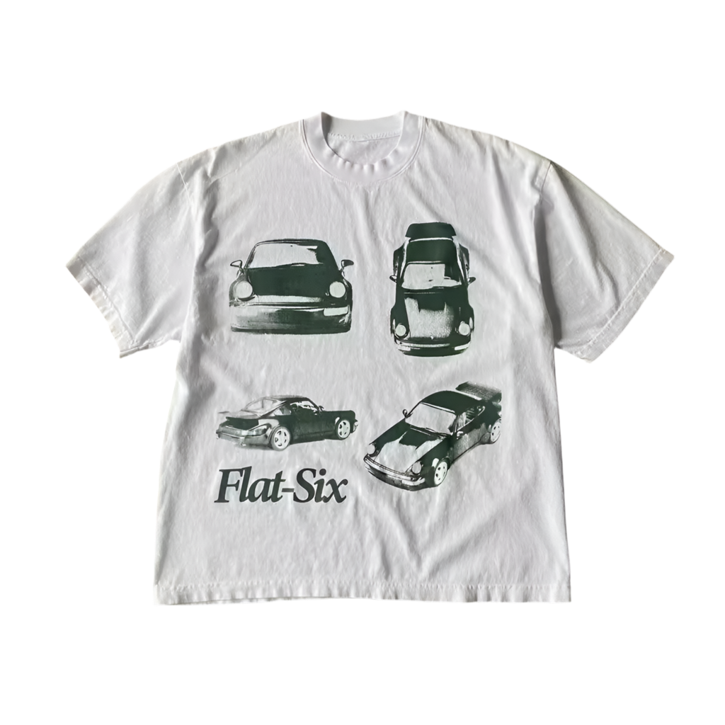 FLAT SIX Porsche Tee