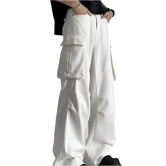 White Cargo Pants