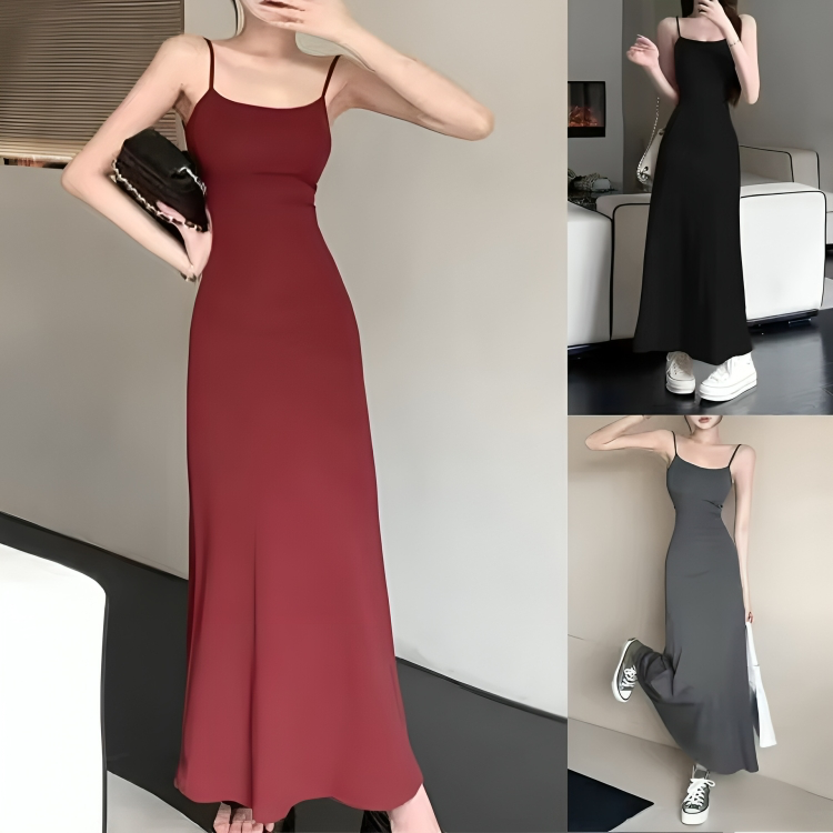 Slim Casual Long Dress