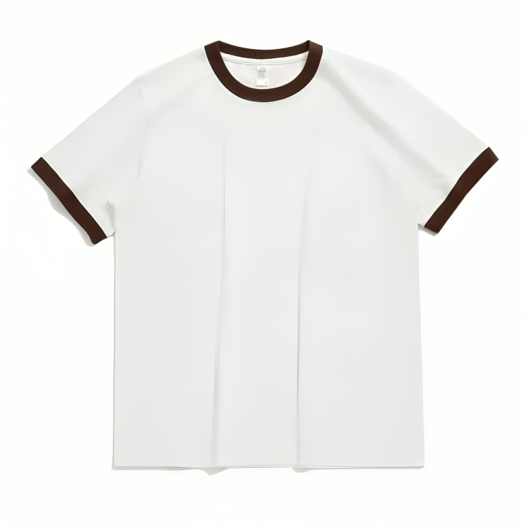 Casual Blank Ringer Tees