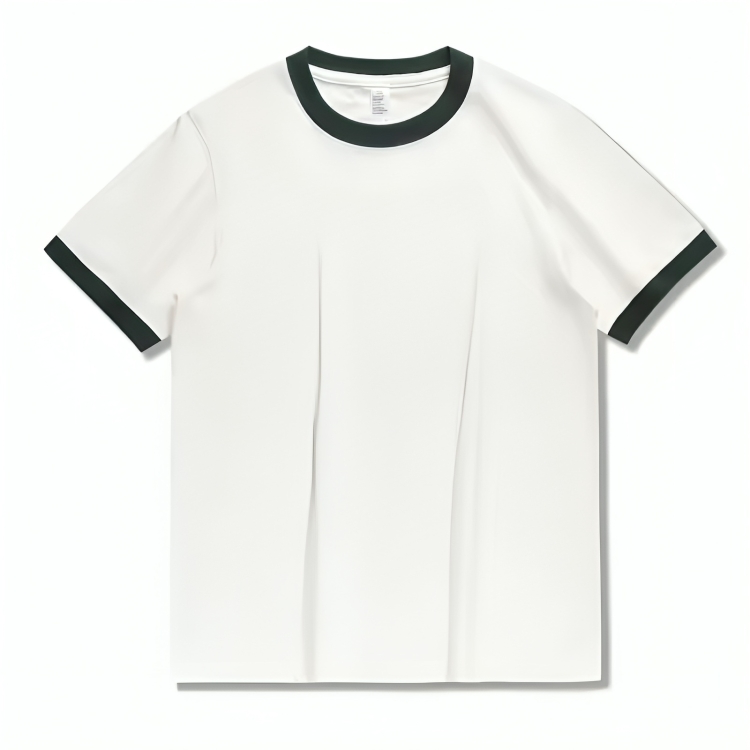 Casual Blank Ringer Tees
