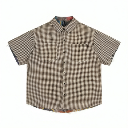 Artistic Design Polo| Distressed Hem