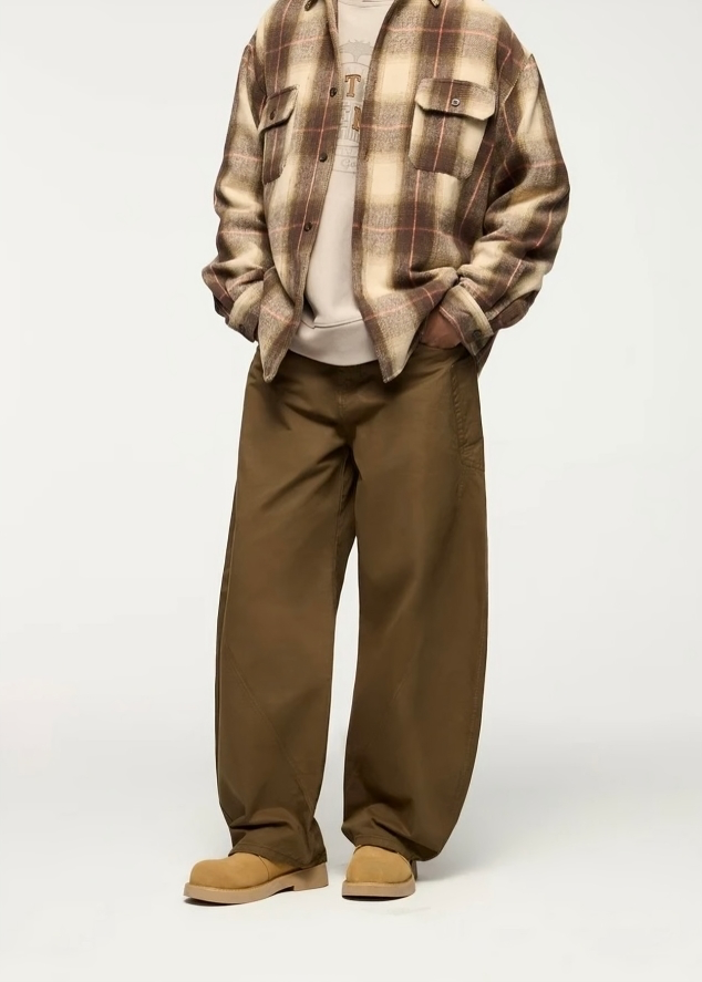 Washed Carpenter Pants