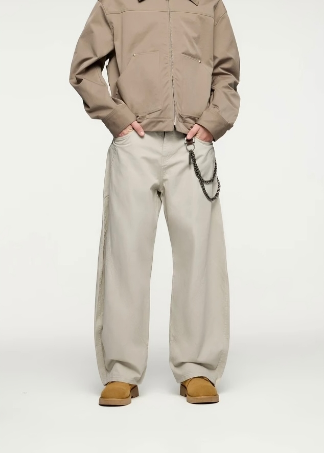 Washed Carpenter Pants