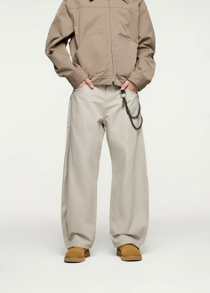 Washed Carpenter Pants