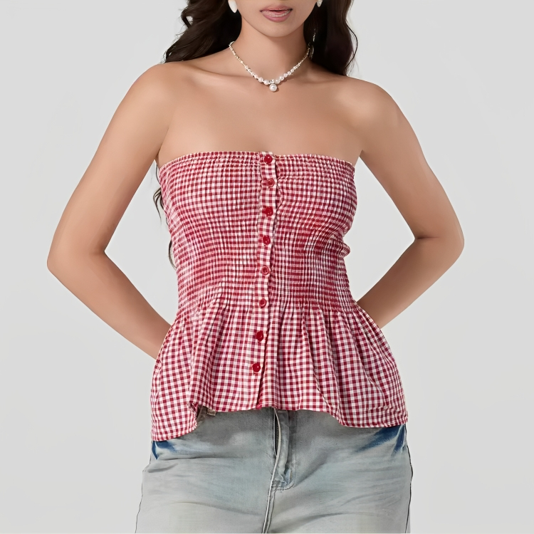 Strawberry Picnic Top
