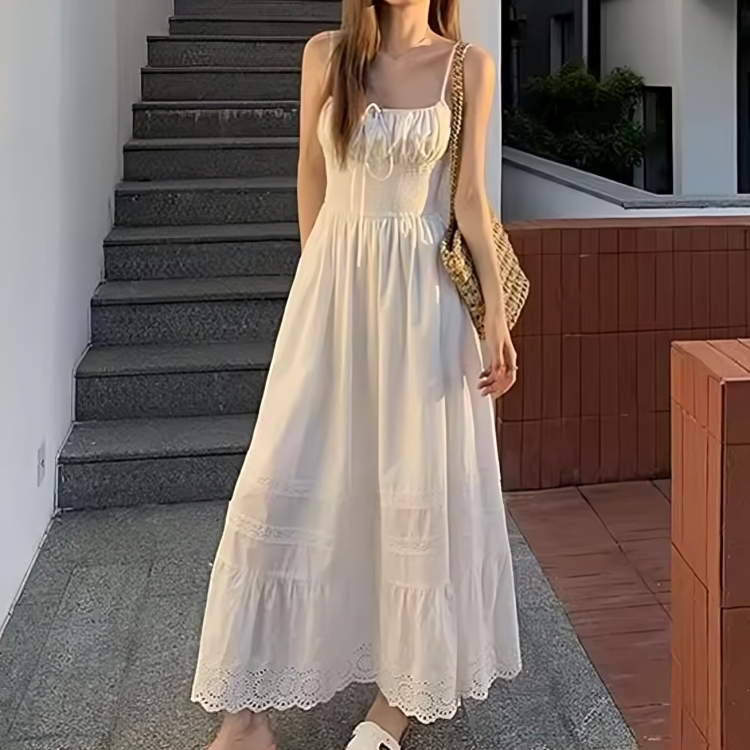 White Willow Maxi Dress