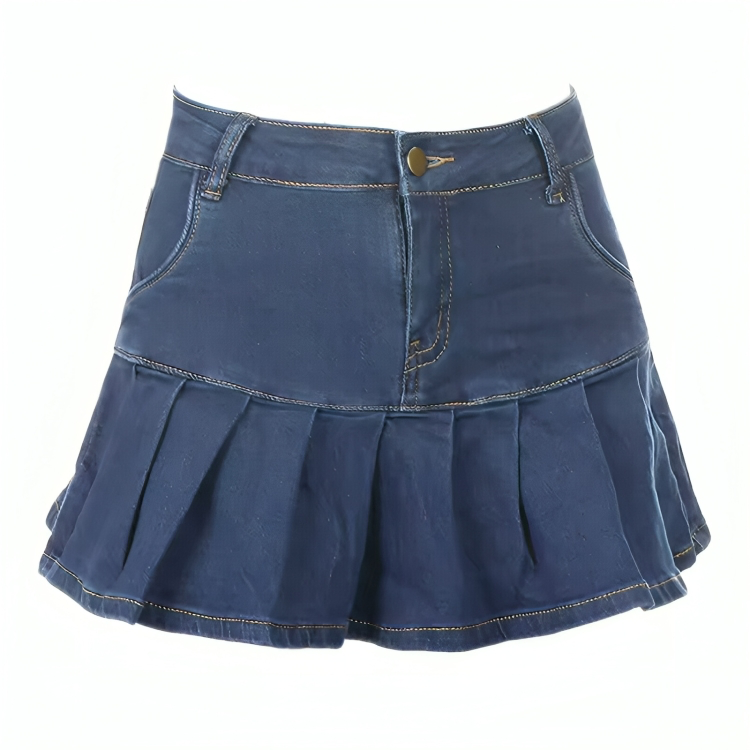 Nova Chain Denim Mini