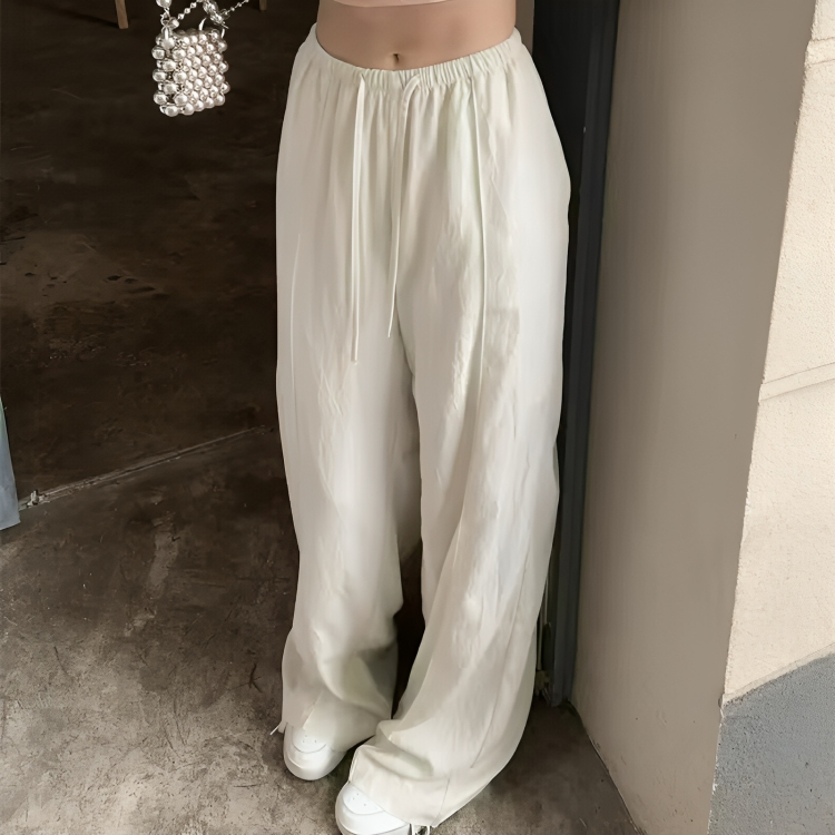 Cloud Drift Wide-Leg Pants