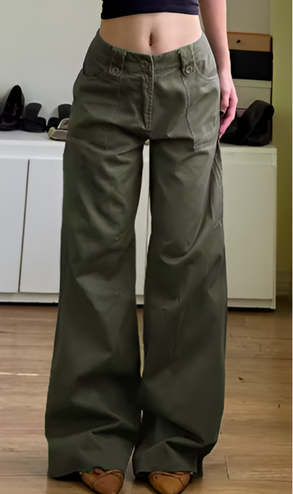 Green Carpenter Pants