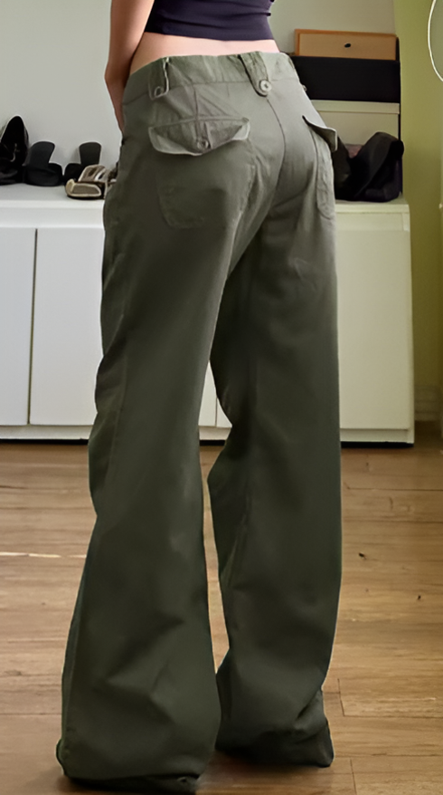 Green Carpenter Pants